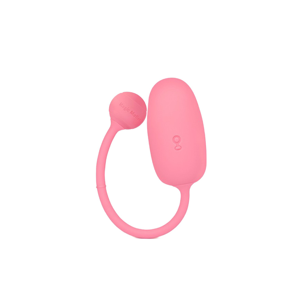 Віброяйце Magic Motion Kegel Coach керування з додатка, рожеве, 19 х 3 см фото №0 — секс іграшки: Україна, NO TABOO