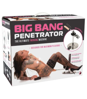 Секс-машина Big Bang Penetrator с пультом и насадками в комплекте - No Taboo
