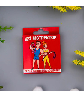 Латексный презерватив VidDushi Sex Инструктор, в яркой упаковке, 1 шт - No Taboo