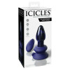 Анальная пробка Pipedream Icicles с вибрацией и пультом, 10.6 см фото №1 — секс игрушки: Украина, NO TABOO