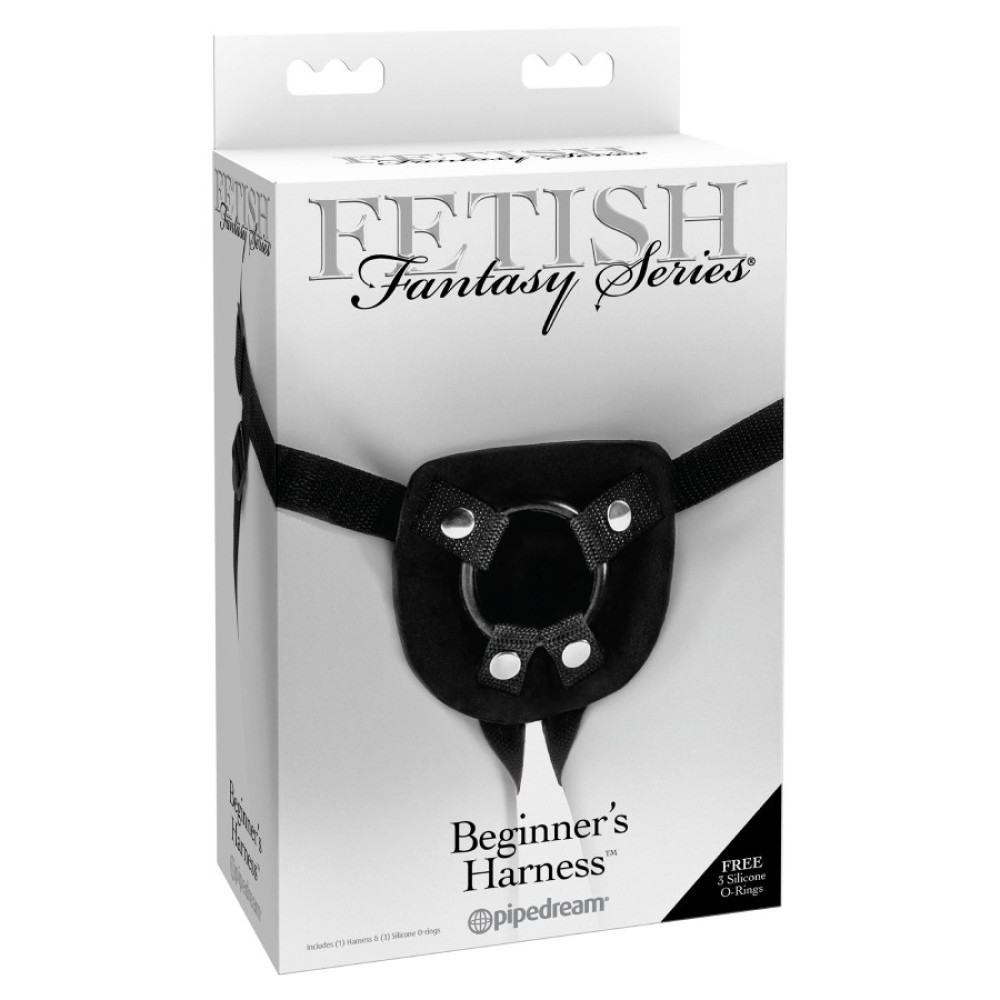 Трусики для страпона Pipedream Fetish Fantasy регулируемые, чёрные фото №0 — секс игрушки: Украина, NO TABOO
