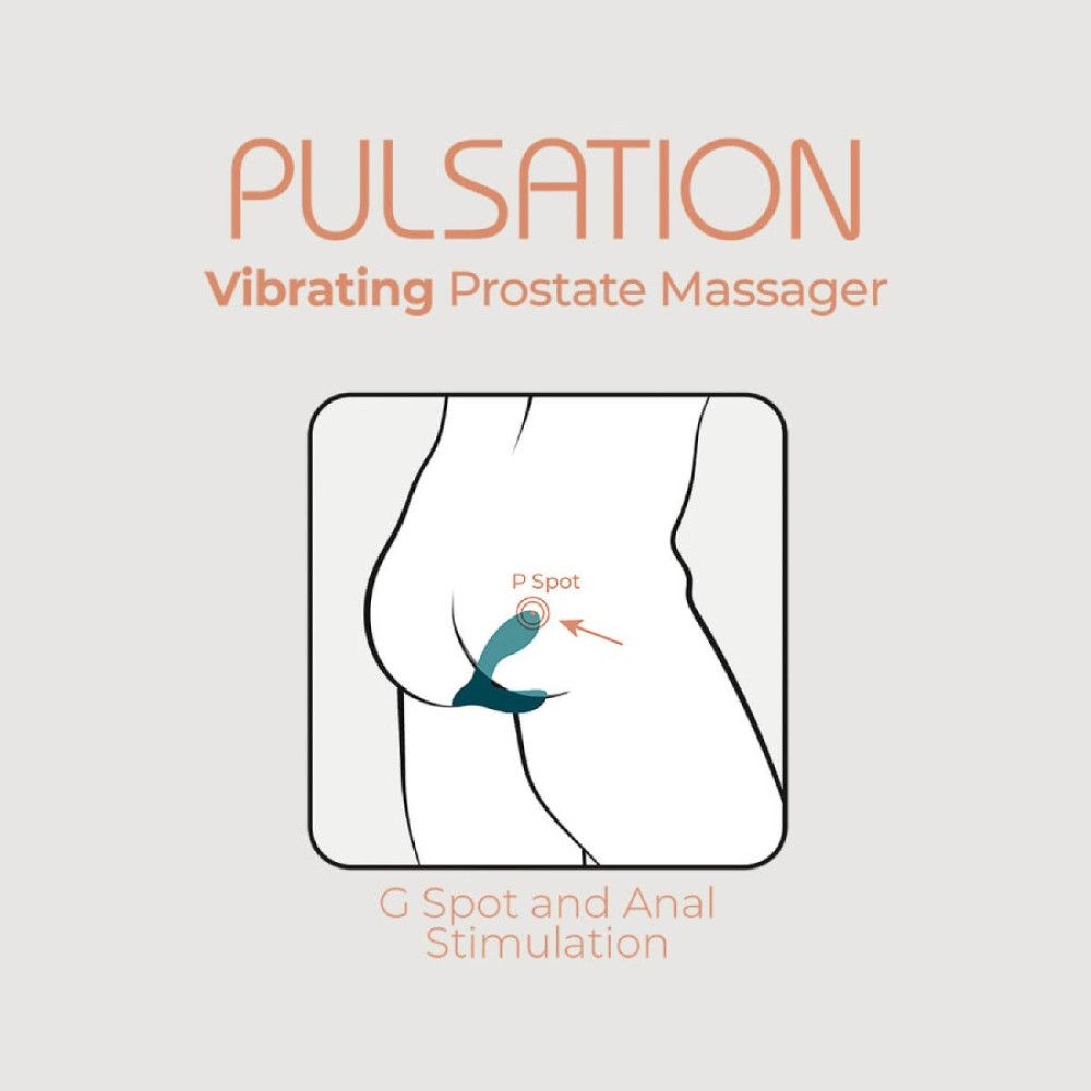Вібромасажер простати Adrien Lastic Pulsation з керуванням з додатка, зелений, 12.9 х 4 см фото №11 — секс іграшки: Україна, NO TABOO