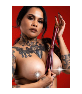 Батіг короткий Taboom червоний, 32 см - No Taboo