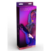 Плеть светящаяся в темноте Taboom Glow In The Dark розово-черная, 37 см, фото №1 — секс шоп Украина, NO TABOO