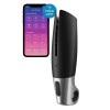 Мастурбатор Satisfyer Power Masturbator с приложением, черный, 26 х 6 см фото №1 — секс игрушки: Украина, NO TABOO