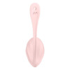 Вибратор в трусики Satisfyer Ribbed Petal с приложением и пультом, розовый, 23.5 х 3.8 см фото №6 — секс игрушки: Украина, NO TABOO