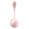 Вибратор в трусики Satisfyer Ribbed Petal с приложением и пультом, розовый, 23.5 х 3.8 см фото №7 — секс игрушки: Украина, NO TABOO