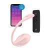 Вибратор в трусики Satisfyer Ribbed Petal с приложением и пультом, розовый, 23.5 х 3.8 см фото №1 — секс игрушки: Украина, NO TABOO