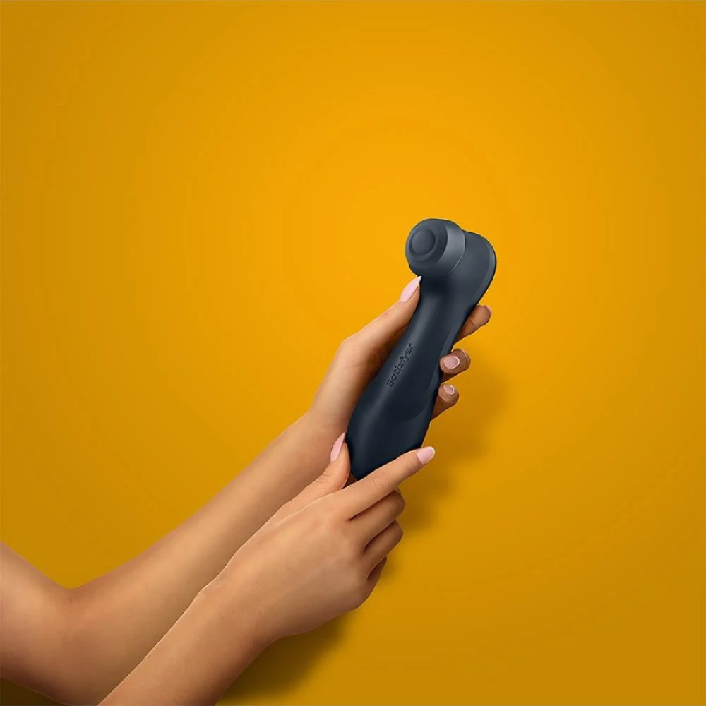 Вибратор Satisfyer Pro 2 с эффектом пульсации, чёрный, 16.4 х 6.5 см фото №7 — секс игрушки: Украина, NO TABOO