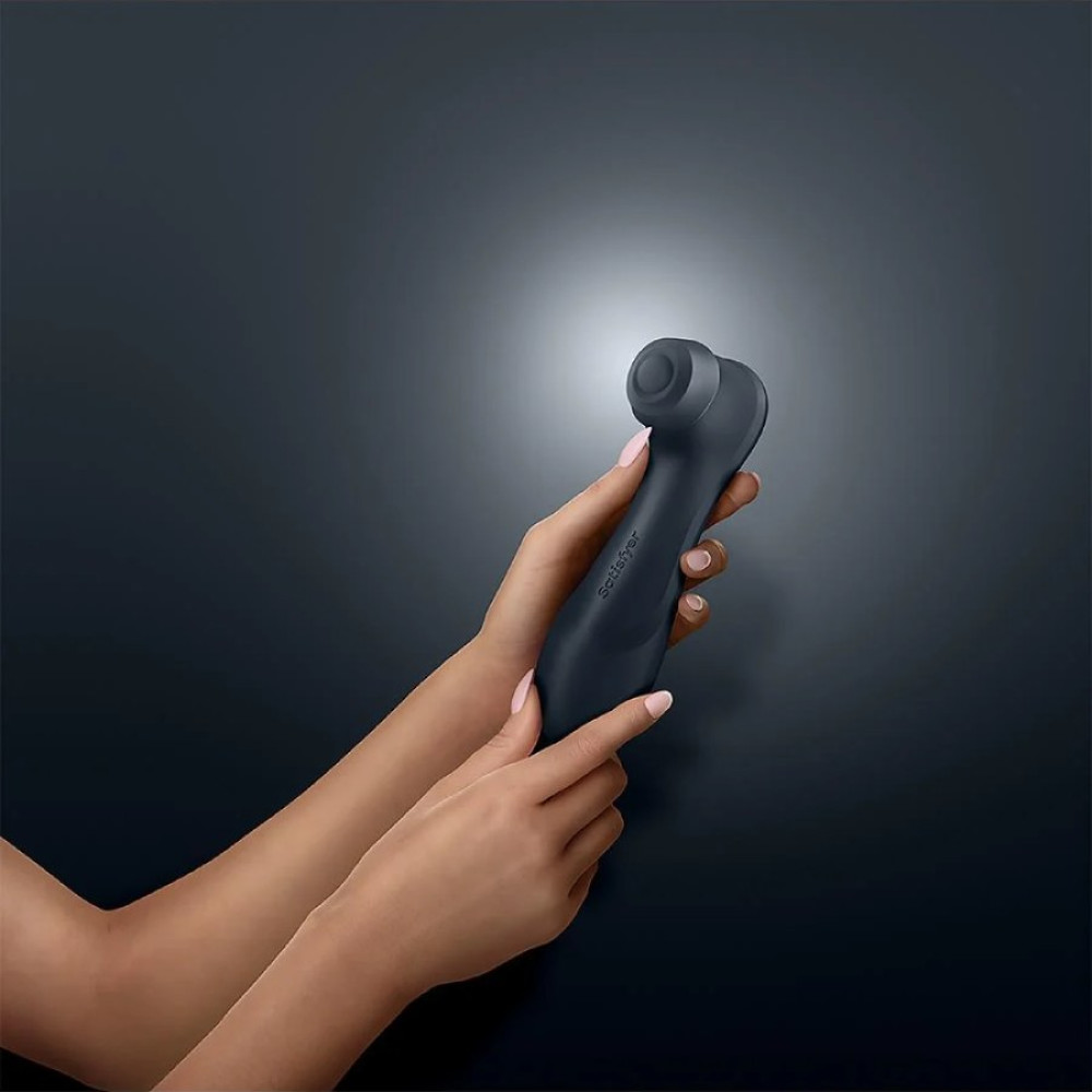 Вибратор Satisfyer Pro 2 Liquid Air з приложением, черный, 16.4 см фото №9 — секс игрушки: Украина, NO TABOO