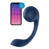 Вибратор для точки Satisfyer G и клитора Pro+ Wave 4 с приложением, голубой, 26.5 х 4.1 см фото №1 — секс игрушки: Украина, NO TABOO