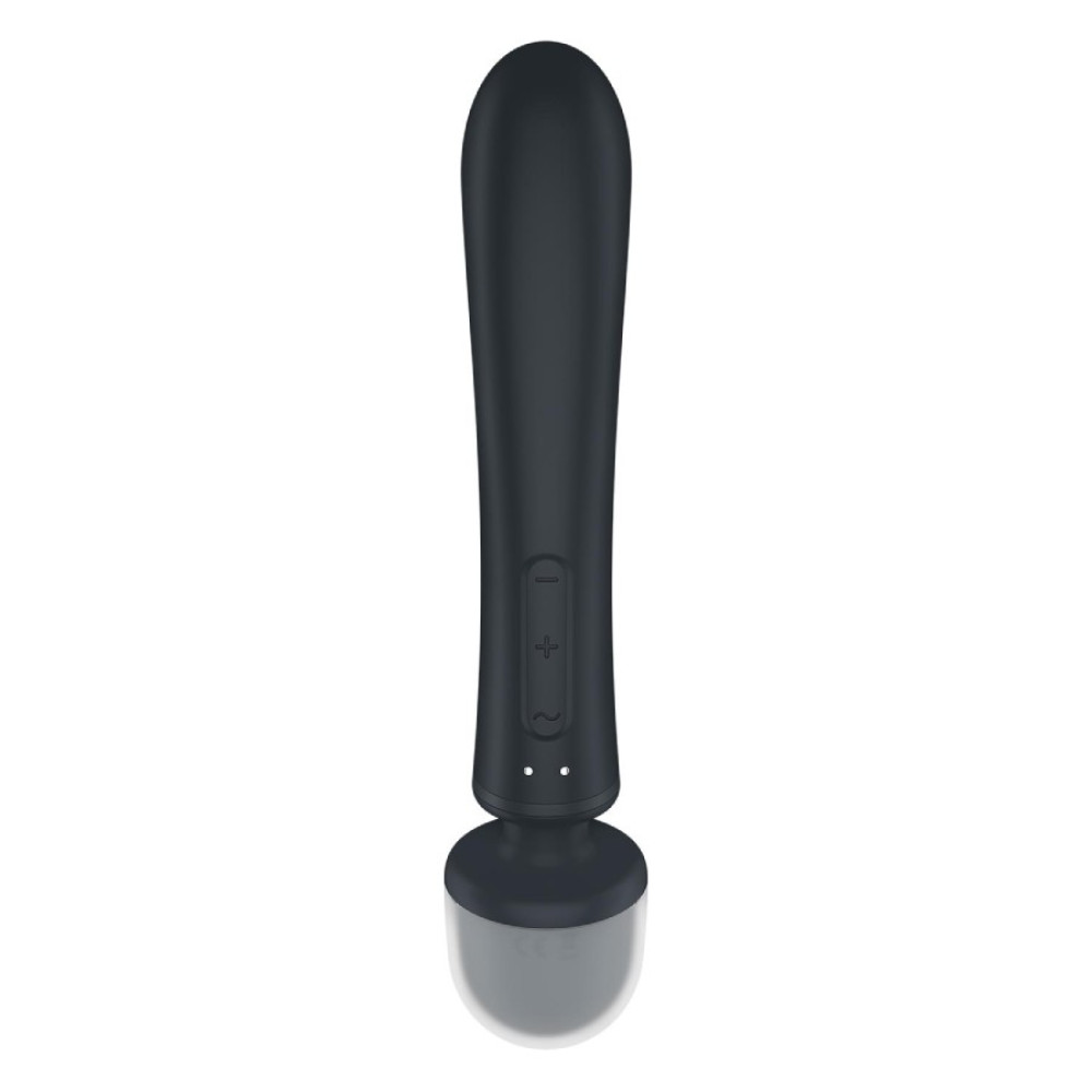 Вибратор-микрофон Satisfyer Triple Lover тройное действие, серый, 24 х 3.8 см фото №5 — секс игрушки: Украина, NO TABOO