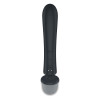 Вибратор-микрофон Satisfyer Triple Lover тройное действие, серый, 24 х 3.8 см фото №5 — секс игрушки: Украина, NO TABOO