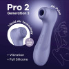 Вибратор Satisfyer Pro 2 с эффектом пульсации, фиолетовй, 16.4 х 6.5 см фото №6 — секс игрушки: Украина, NO TABOO