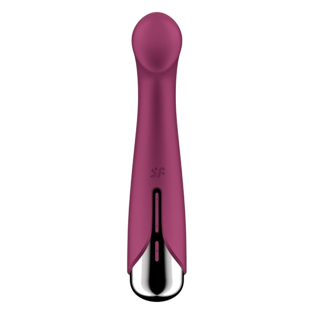 Вибратор для точки Satisfyer G Spinning G-Spot 1 с ротацией, красный, 16.5 х 3.5 см фото №6 — секс игрушки: Украина, NO TABOO