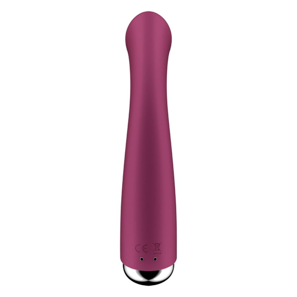 Вибратор для точки Satisfyer G Spinning G-Spot 1 с ротацией, красный, 16.5 х 3.5 см фото №7 — секс игрушки: Украина, NO TABOO