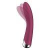 Вибратор для точки Satisfyer G Spinning Vibe 1 с ротацией, красный, 17.5 х 3.5 см фото №5 — секс игрушки: Украина, NO TABOO