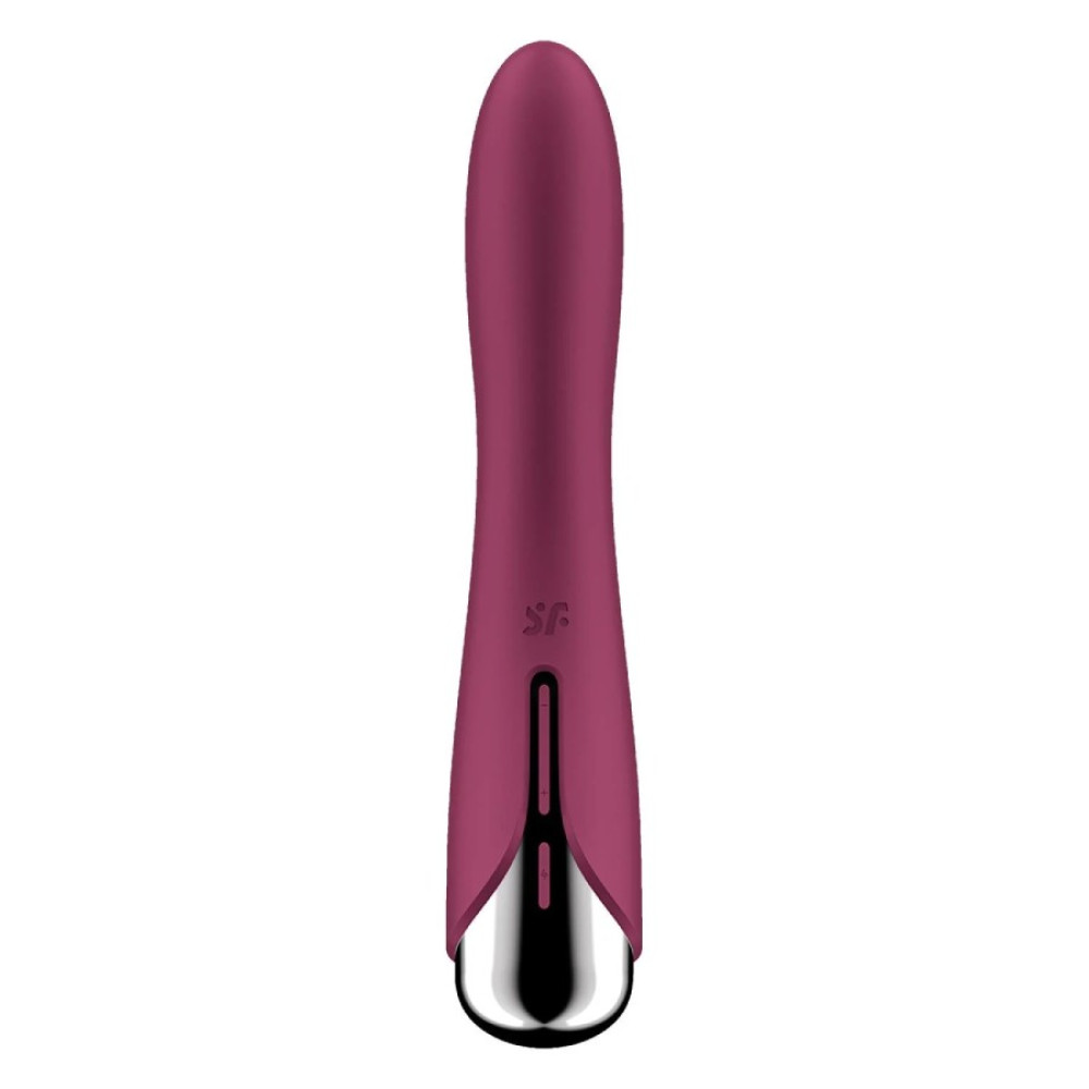 Вибратор для точки Satisfyer G Spinning Vibe 1 с ротацией, красный, 17.5 х 3.5 см фото №6 — секс игрушки: Украина, NO TABOO
