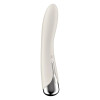 Вибратор для точки G Satisfyer Spinning Vibe 1 с ротацией, бежевый, 17.5 х 3.5 см фото №1 — секс игрушки: Украина, NO TABOO