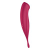 Вибратор с волновой стимуляцией Satisfyer Twirling Pro с приложением, красный, 20.5 х 3.7 см фото №7 — секс игрушки: Украина, NO TABOO