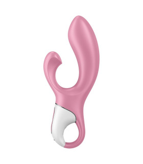 Вибратор-кролик Satisfyer Air Pump Bunny 2 розовый, 20 х 4 см - No Taboo