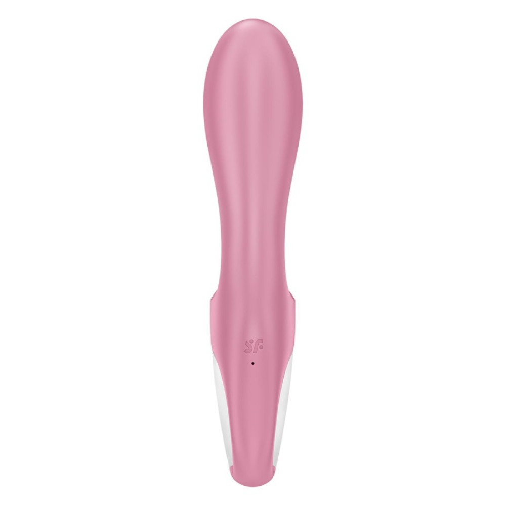 Вібратор-кролик Satisfyer Air Pump Bunny 2 рожевий, 20 х 4 см фото №5 — секс іграшки: Україна, NO TABOO