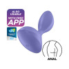 Анальный вибратор Satisfyer Sweet Seal с приложением, фиолетовый, 7 х 3.5 см фото №1 — секс игрушки: Украина, NO TABOO