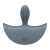 Анальный вибратор Satisfyer Booty Absolute Beginners 2 с широкой основой, серый, 7.8 х 7 см фото №4 — секс игрушки: Украина, NO TABOO