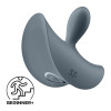 Анальный вибратор Satisfyer Booty Absolute Beginners 2 с широкой основой, серый, 7.8 х 7 см фото №1 — секс игрушки: Украина, NO TABOO