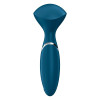 Вибромассажер Satisfyer Mini Wand-er компактный, голубой, 5.8 х 6.3 см фото №4 — секс игрушки: Украина, NO TABOO