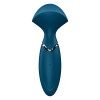 Вибромассажер Satisfyer Mini Wand-er компактный, голубой, 5.8 х 6.3 см фото №7 — секс игрушки: Украина, NO TABOO
