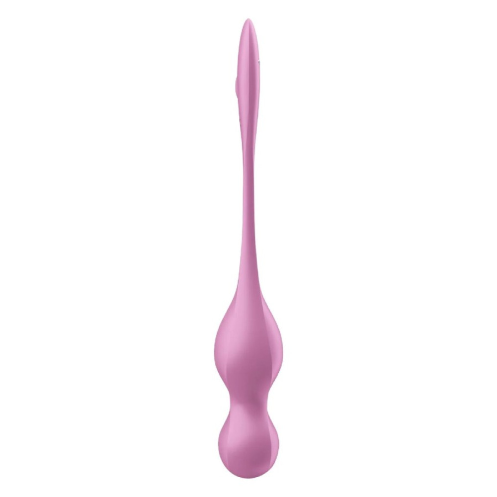 Вагинальные виброшарики Satisfyer Love Birds 1 с приложением, розовые, 22 х 3.2 см фото №5 — секс игрушки: Украина, NO TABOO
