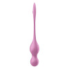Вагинальные виброшарики Satisfyer Love Birds 1 с приложением, розовые, 22 х 3.2 см фото №5 — секс игрушки: Украина, NO TABOO