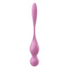 Вагинальные виброшарики Satisfyer Love Birds 1 с приложением, розовые, 22 х 3.2 см фото №6 — секс игрушки: Украина, NO TABOO