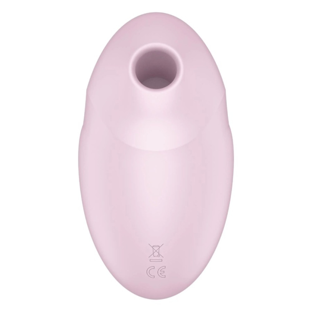 Вакуумный стимулятор клитора Satisfyer Vulva Lover 3 с вибрацией, розовый, 11 х 6 см фото №4 — секс игрушки: Украина, NO TABOO
