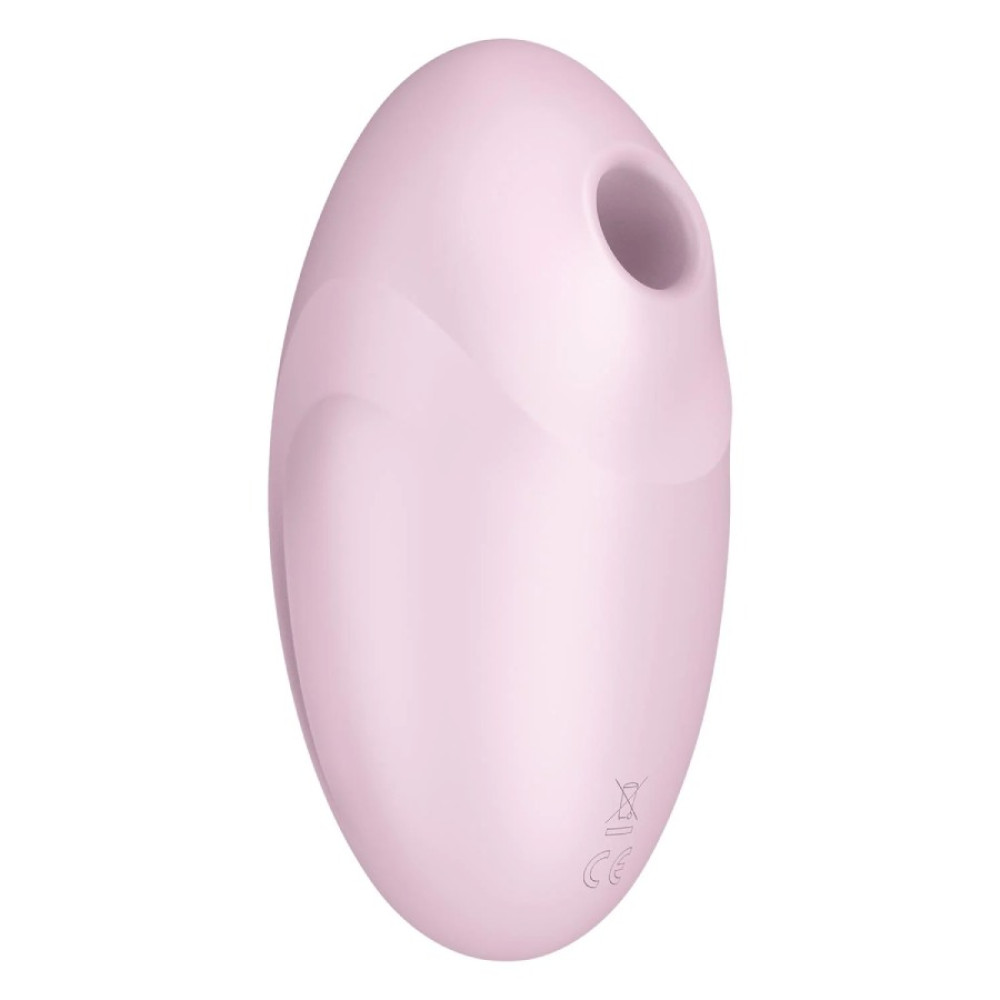 Вакуумный стимулятор клитора Satisfyer Vulva Lover 3 с вибрацией, розовый, 11 х 6 см фото №5 — секс игрушки: Украина, NO TABOO