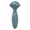 Вибромассажер Satisfyer Mini Wand-er компактный, серый, 5.8 х 6.3 см фото №6 — секс игрушки: Украина, NO TABOO