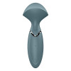 Вибромассажер Satisfyer Mini Wand-er компактный, серый, 5.8 х 6.3 см фото №7 — секс игрушки: Украина, NO TABOO