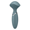 Вибромассажер Satisfyer Mini Wand-er компактный, серый, 5.8 х 6.3 см фото №1 — секс игрушки: Украина, NO TABOO