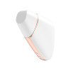Вибратор для клитора Satisfyer Love Triangle с приложением, белый, 8.8 х 6 см фото №3 — секс игрушки: Украина, NO TABOO