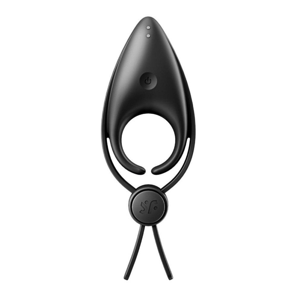 Эрекционное виброкольцо Satisfyer Sniper чёрное, 14.2 х 5 см фото №4 — секс игрушки: Украина, NO TABOO