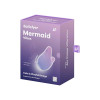 Вакуумный стимулятор клитора Satisfyer Mermaid Vibes с вибрацией, розово-фиолетовый, 9.5 х 5.7 см фото №2 — секс игрушки: Украина, NO TABOO
