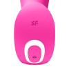 Двойной вибратор Satisfyer Top Secret+ с приложением, розовый, 11 х 8.8 см фото №4 — секс игрушки: Украина, NO TABOO