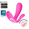 Двойной вибратор Satisfyer Top Secret+ с приложением, розовый, 11 х 8.8 см фото №1 — секс игрушки: Украина, NO TABOO