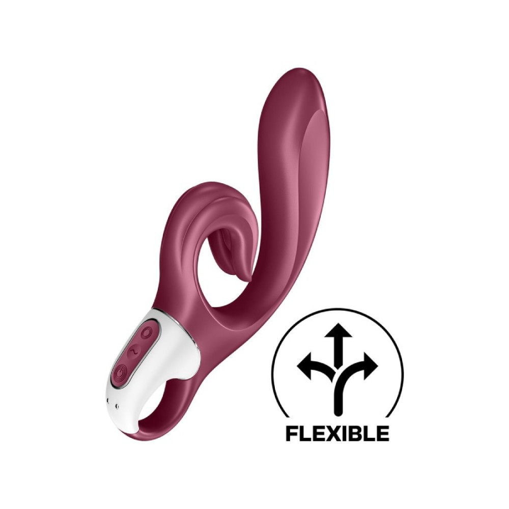 Вибратор-кролик Satisfyer Love Me для точки G и клитора, красный, 22 х 4.1 см фото №3 — секс игрушки: Украина, NO TABOO