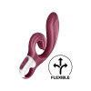Вибратор-кролик Satisfyer Love Me для точки G и клитора, красный, 22 х 4.1 см фото №3 — секс игрушки: Украина, NO TABOO