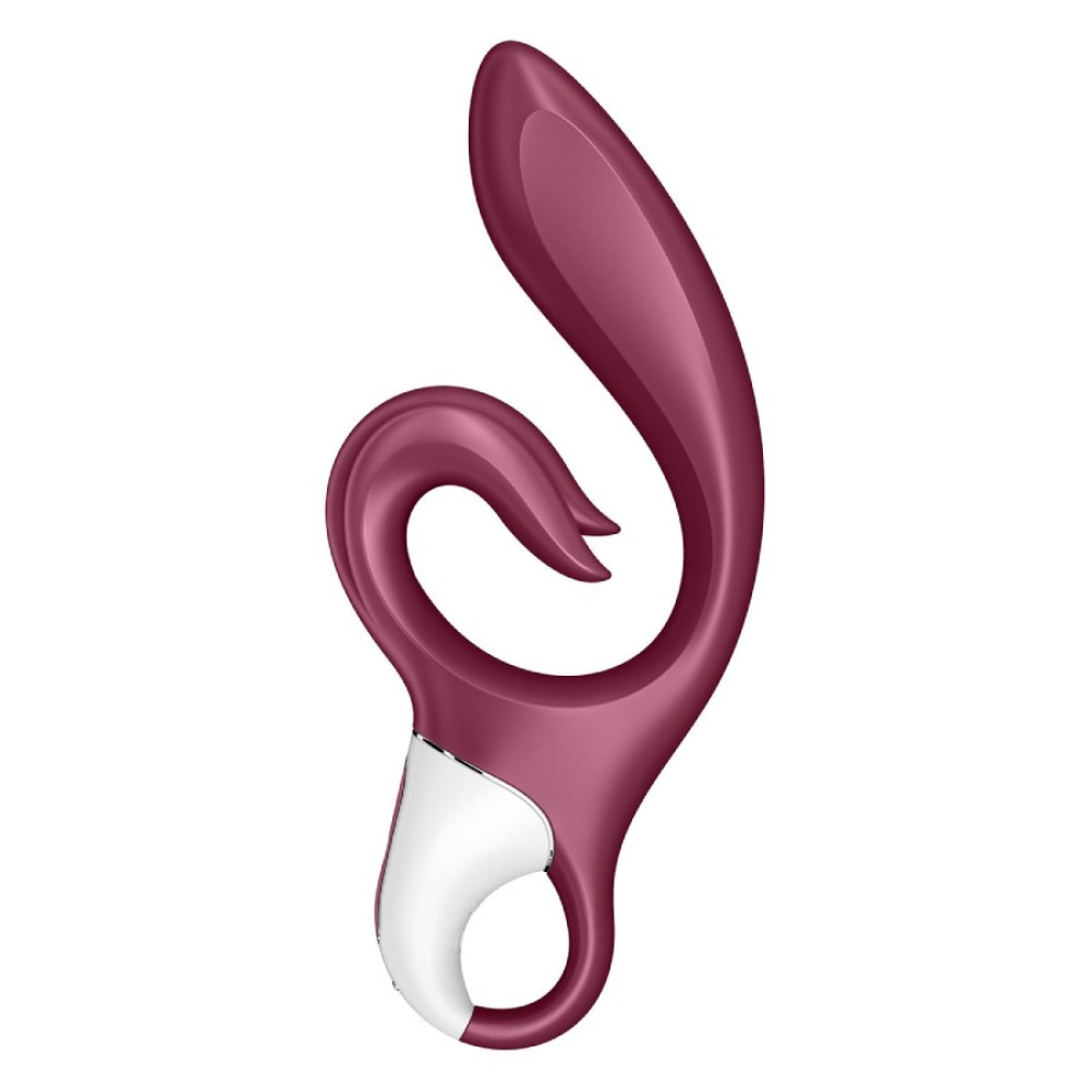 Вибратор-кролик Satisfyer Love Me для точки G и клитора, красный, 22 х 4.1 см фото №4 — секс игрушки: Украина, NO TABOO