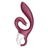 Вибратор-кролик Satisfyer Love Me для точки G и клитора, красный, 22 х 4.1 см фото №4 — секс игрушки: Украина, NO TABOO