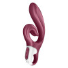Вибратор-кролик Satisfyer Love Me для точки G и клитора, красный, 22 х 4.1 см фото №1 — секс игрушки: Украина, NO TABOO
