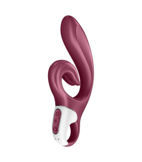 Вибратор-кролик Satisfyer Love Me для точки G и клитора, красный, 22 х 4.1 см - No Taboo